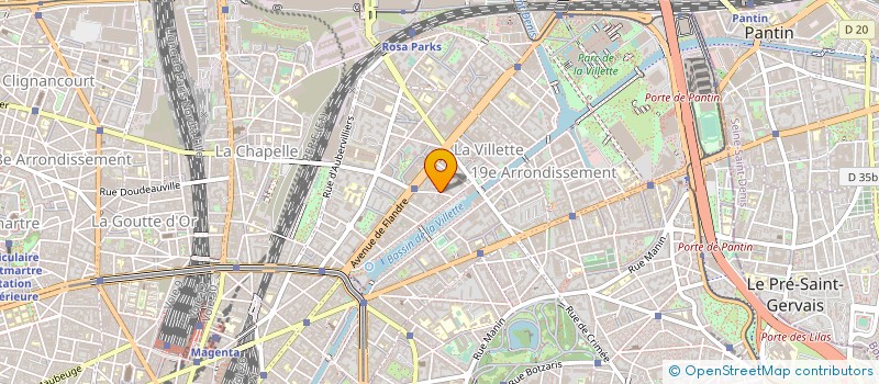 localisation de l'entreprise MONSIEUR DAVID OULJDAOUI  PARIS