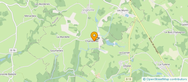 localisation de l'entreprise MONSIEUR DAVID OUVRY à LAVAVEIX-LES-MINES
