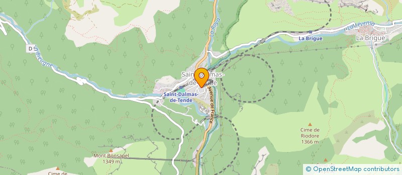 localisation de l'entreprise MONSIEUR DAVID OZON  TENDE