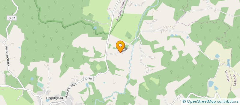 localisation de l'entreprise MONSIEUR DAVID PAILLOT  CORGNAC SUR L'ISLE