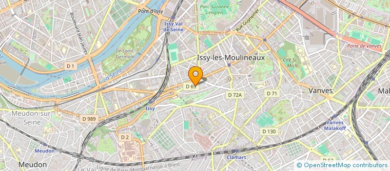 localisation de l'entreprise MONSIEUR DAVID PAIRE à ISSY-LES-MOULINEAUX