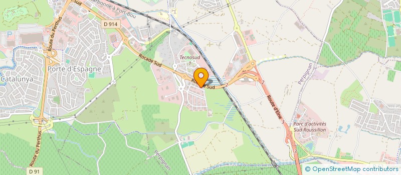 localisation de l'entreprise MONSIEUR DAVID PAJTLER  PERPIGNAN