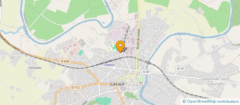 localisation de l'entreprise MONSIEUR DAVID PALOUS  LAVAUR