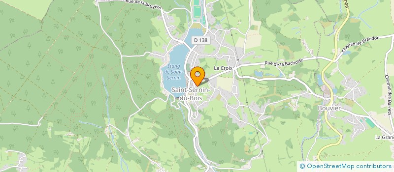 localisation de l'entreprise MONSIEUR DAVID PANDIELLA  SAINT-SERNIN-DU-BOIS