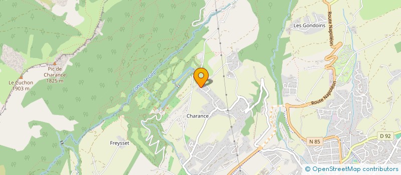 localisation de l'entreprise MONSIEUR DAVID PANZERI  GAP