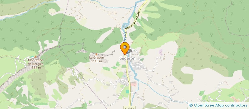 localisation de l'entreprise MONSIEUR DAVID PAPON  SEDERON