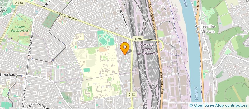 localisation de l'entreprise MONSIEUR DAVID PAQUIN  SAINT-ETIENNE-DU-ROUVRAY