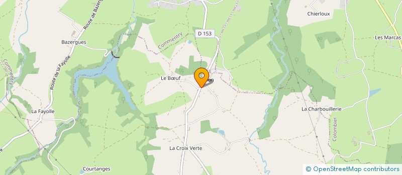 localisation de l'entreprise MONSIEUR DAVID PARADINAS  LA CELLE