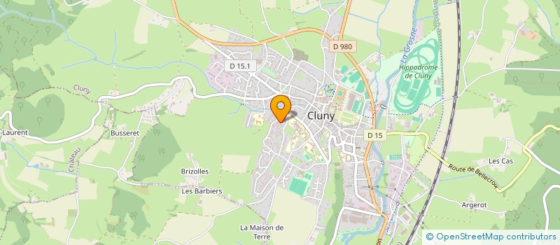localisation de l'entreprise MONSIEUR DAVID PARDON à CLUNY