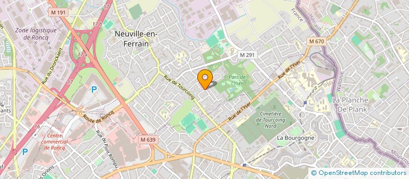 localisation de l'entreprise MONSIEUR DAVID PARMENTIER à NEUVILLE-EN-FERRAIN