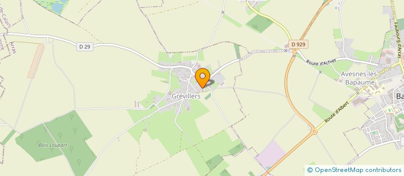 localisation de l'entreprise MONSIEUR DAVID PASIAK à WARLENCOURT-EAUCOURT