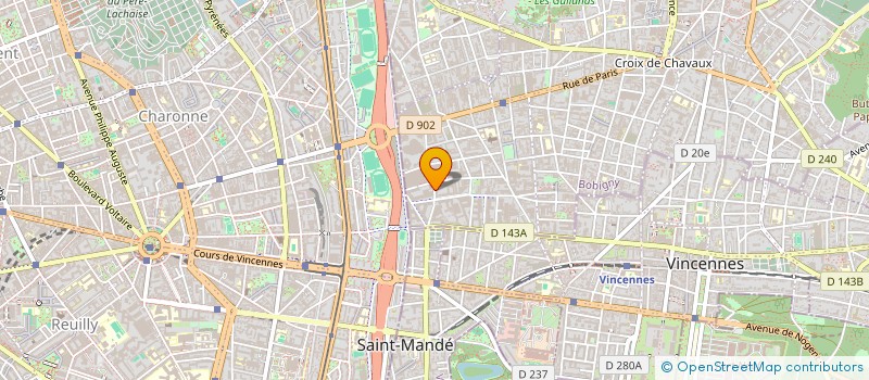 localisation de l'entreprise MONSIEUR DAVID PATROS à MONTREUIL
