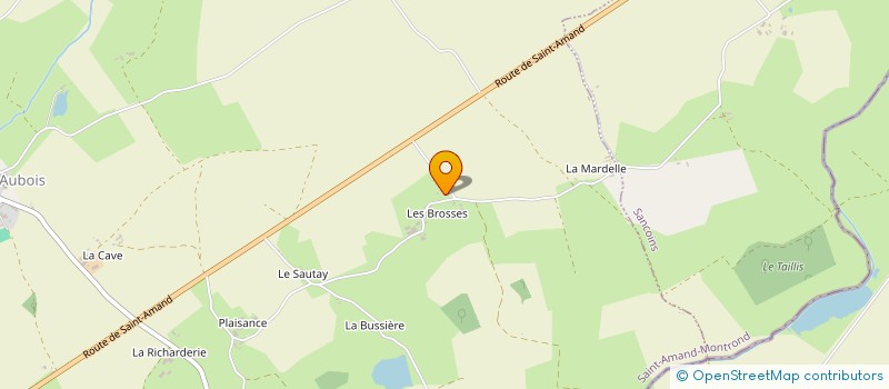 localisation de l'entreprise MONSIEUR DAVID PAULAT  AUGY-SUR-AUBOIS