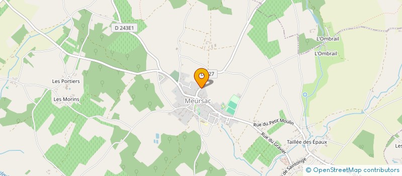 localisation de l'entreprise MONSIEUR DAVID PAUMET  MEURSAC