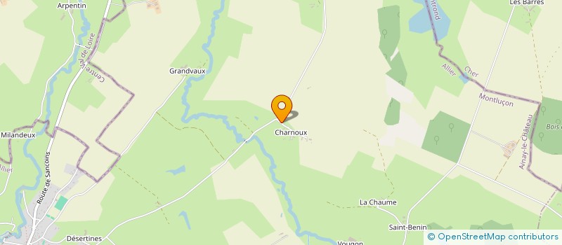 localisation de l'entreprise MONSIEUR DAVID PAUMIER  BRAIZE