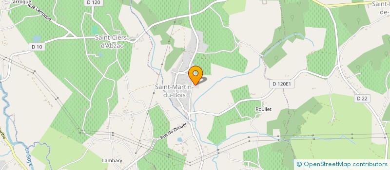 localisation de l'entreprise MONSIEUR DAVID PEBEYRE  SAINT-DENIS-DE-PILE