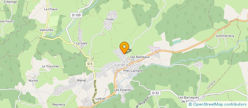 localisation de l'entreprise MONSIEUR DAVID PEDRINHO  SURY-LE-COMTAL