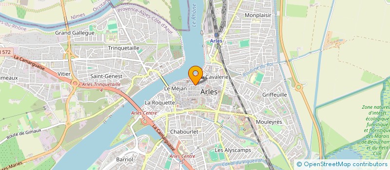 localisation de l'entreprise MONSIEUR DAVID PEIXOTO  ARLES