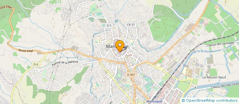 localisation de l'entreprise MONSIEUR DAVID PELATAN à MANOSQUE