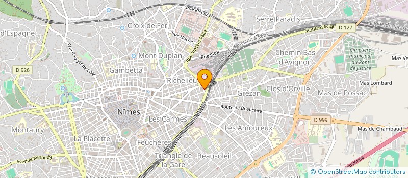 localisation de l'entreprise MONSIEUR DAVID PENDINO  NIMES