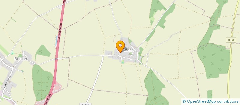 localisation de l'entreprise MONSIEUR DAVID PEPINO  VELENNES