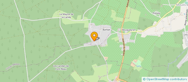 localisation de l'entreprise MONSIEUR DAVID PERDOUX  SAINTE-HELENE