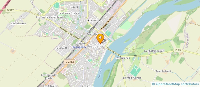 localisation de l'entreprise MONSIEUR DAVID PEREIRA à BEAUGENCY