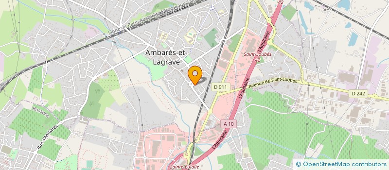 localisation de l'entreprise MONSIEUR DAVID PEREIRA à AMBARES-ET-LAGRAVE