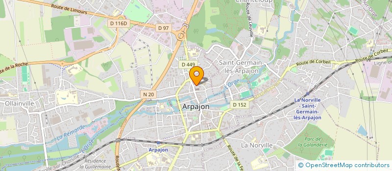 localisation de l'entreprise MONSIEUR DAVID PEREIRA DO SACRAMENTO à ARPAJON