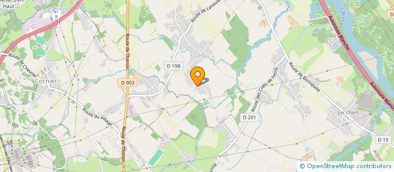 localisation de l'entreprise MONSIEUR DAVID PERNAT  ARENTHON