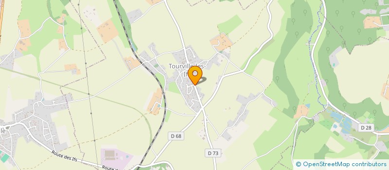 localisation de l'entreprise MONSIEUR DAVID PESCHARD  TOURVILLE-LES-IFS