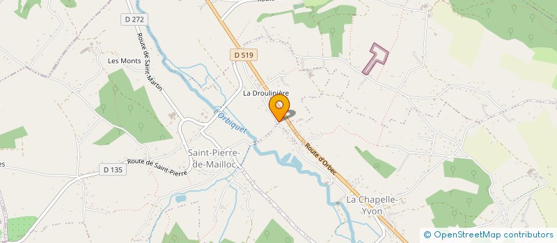 localisation de l'entreprise MONSIEUR DAVID PESTEL  VALORBIQUET