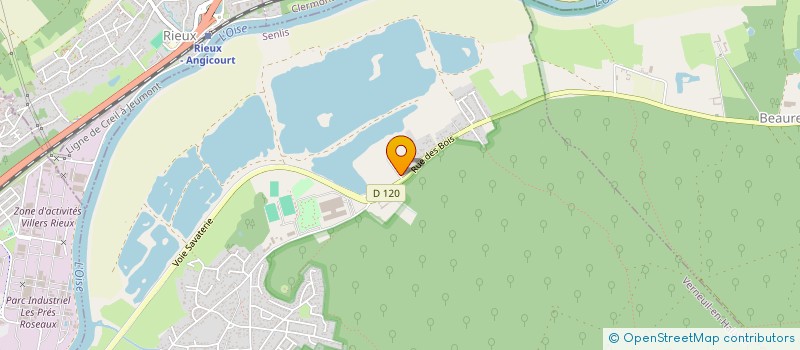 localisation de l'entreprise MONSIEUR DAVID PETIT  VERNEUIL-EN-HALATTE