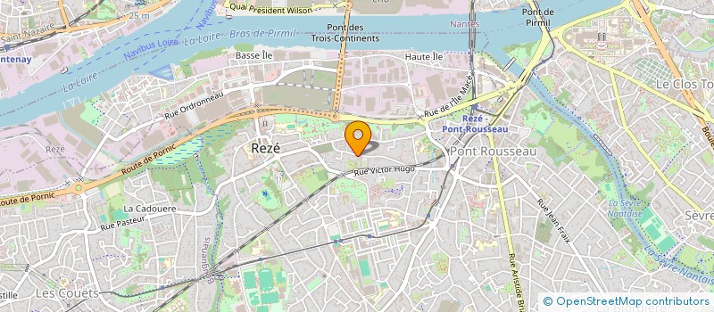 localisation de l'entreprise MONSIEUR DAVID PETIT  REZE