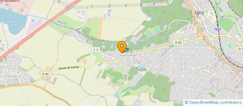 localisation de l'entreprise MONSIEUR DAVID PETRANEK  VAUHALLAN