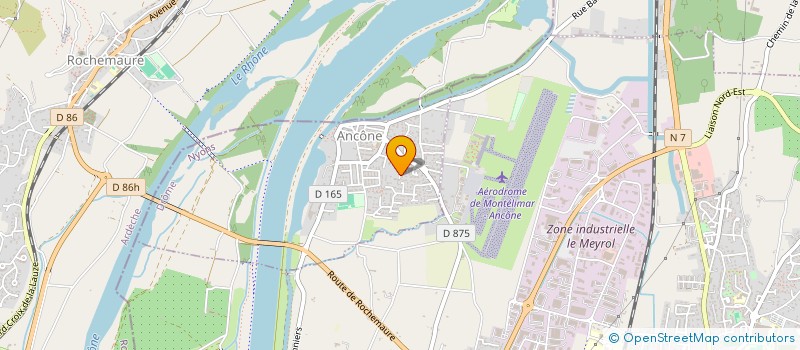 localisation de l'entreprise MONSIEUR DAVID PETREL  ANCONE