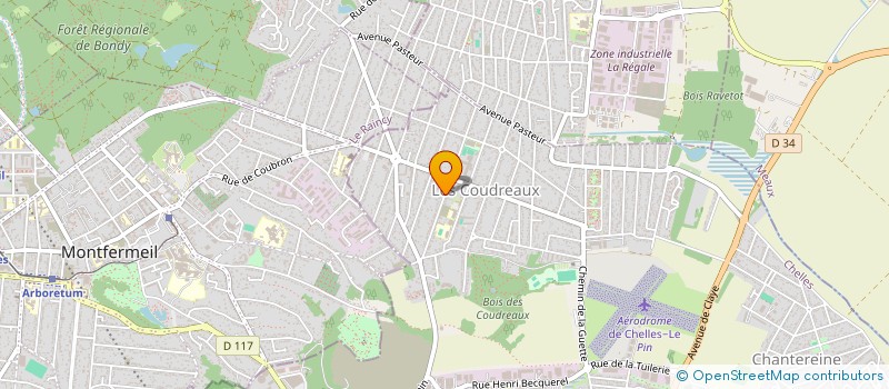 localisation de l'entreprise MONSIEUR DAVID PETROVIC  CHELLES