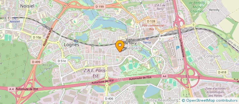 localisation de l'entreprise MONSIEUR DAVID PHE  LOGNES