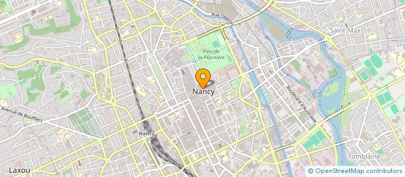 localisation de l'entreprise MONSIEUR DAVID PHILIPPE  NANCY