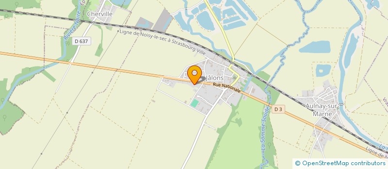 localisation de l'entreprise MONSIEUR DAVID PHILIPPE  JALONS