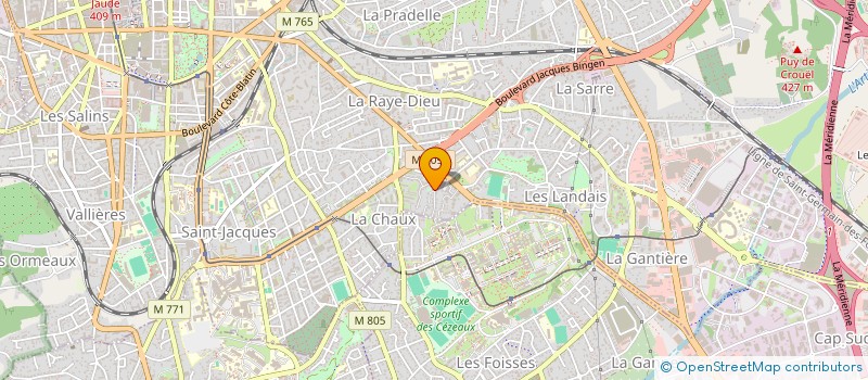 localisation de l'entreprise MONSIEUR DAVID PICAUD  CLERMONT-FERRAND