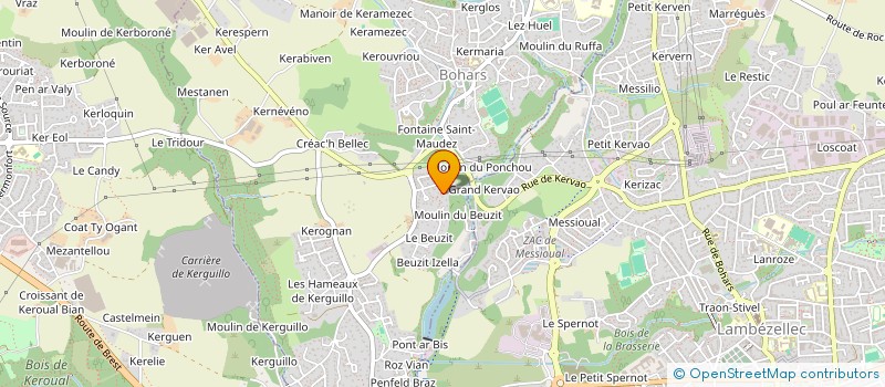 localisation de l'entreprise MONSIEUR DAVID PICHON  BOHARS