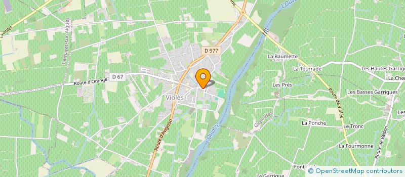 localisation de l'entreprise MONSIEUR DAVID PICKLES  JONQUIERES