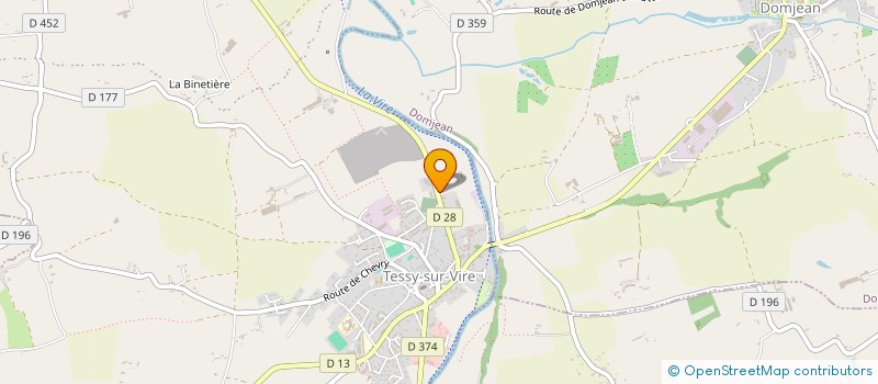 localisation de l'entreprise MONSIEUR DAVID PICOT  CONDE-SUR-VIRE