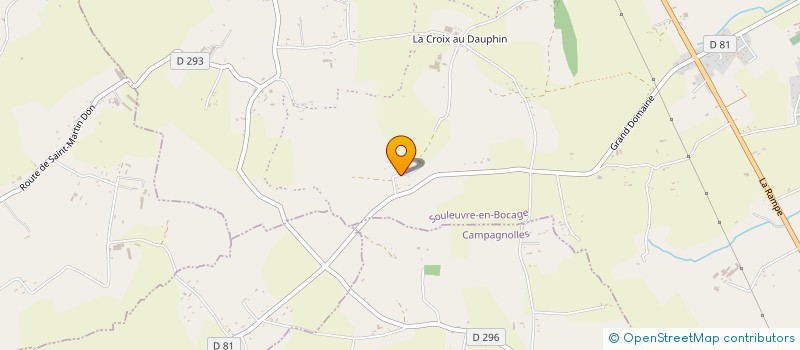 localisation de l'entreprise MONSIEUR DAVID PIED D'AIGNEL  SOULEUVRE EN BOCAGE