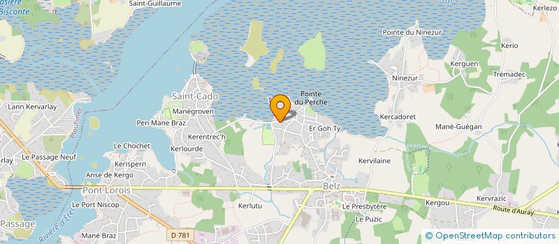 localisation de l'entreprise MONSIEUR DAVID PIERRE LESCARRET  BELZ