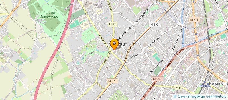 localisation de l'entreprise MONSIEUR DAVID PIGEARD  MOUVAUX