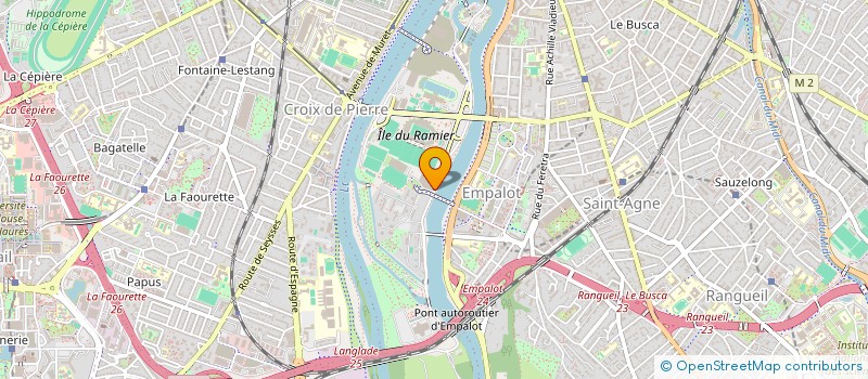 localisation de l'entreprise MONSIEUR DAVID PIGNOLET DE FRESNES  TOULOUSE