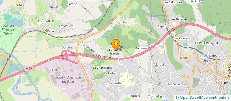 localisation de l'entreprise MONSIEUR DAVID PINEAU  VINZELLES