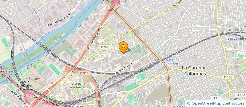 localisation de l'entreprise MONSIEUR DAVID PINTO  NANTERRE